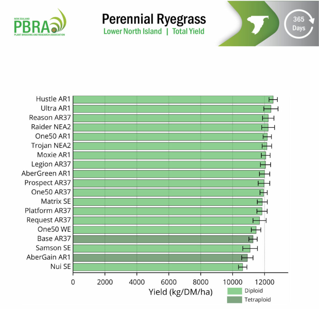 RAGT Hustle at the top ranking of PBRA New Zealand performance 2023